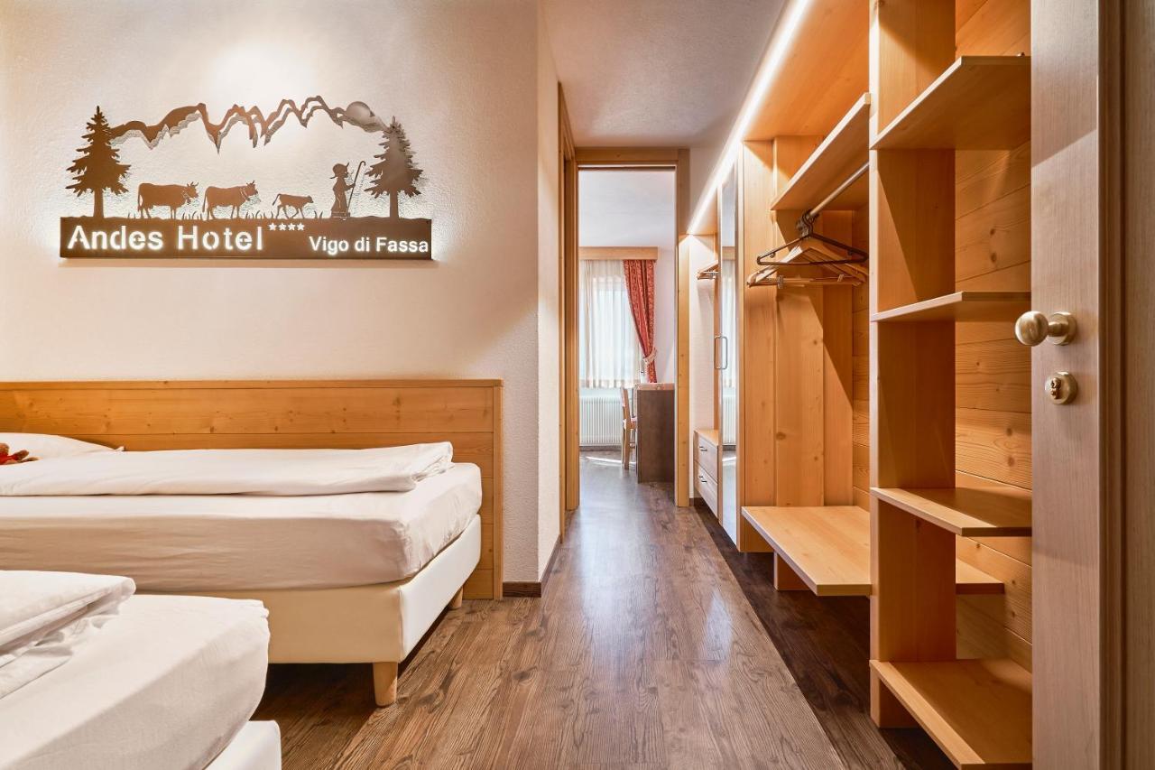 Family Hotel Andes - Only For Family Vigo di Fassa Esterno foto